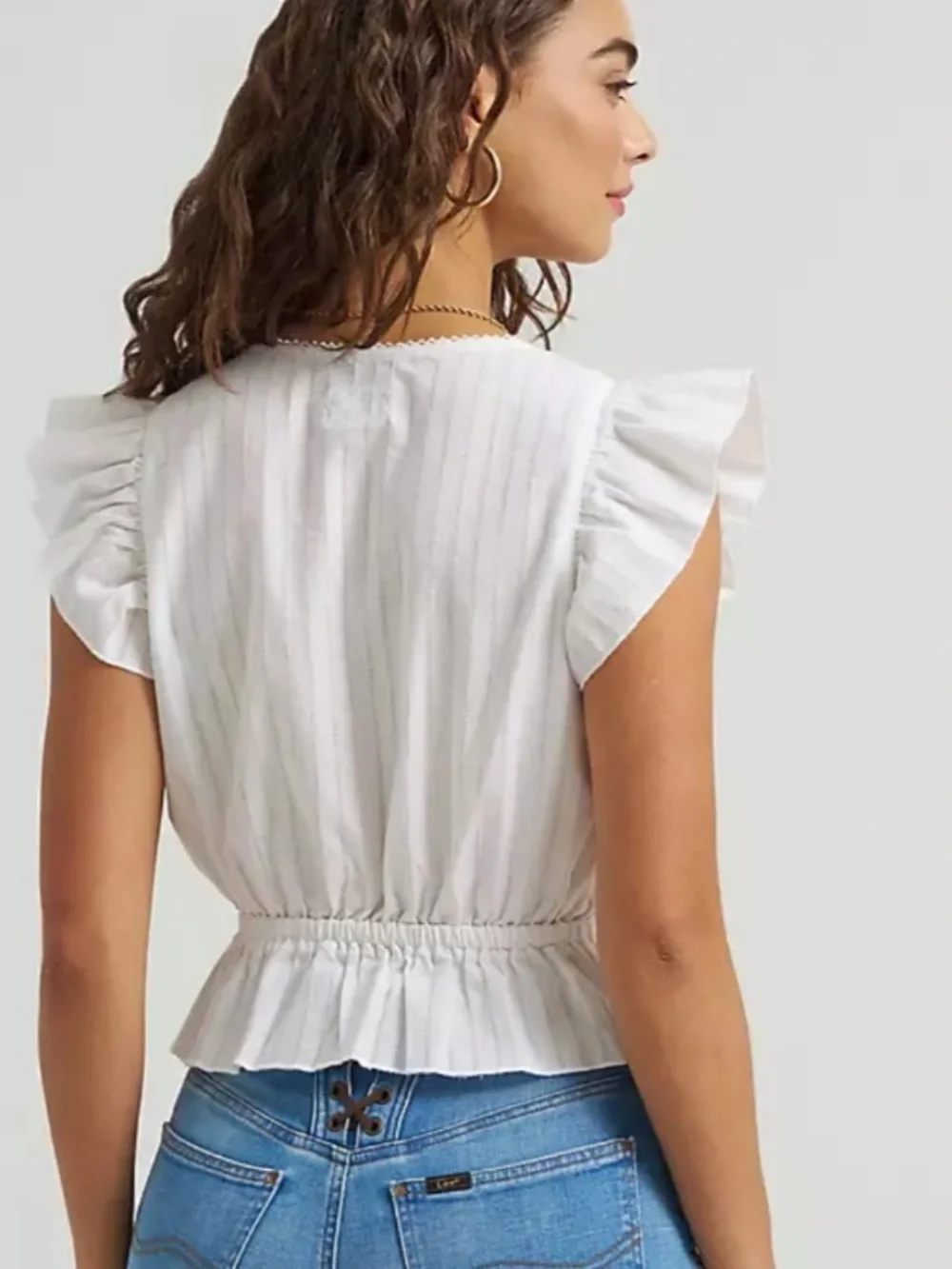 LEE RUFFLE TOP - Picture 3 of 11
